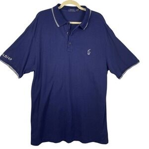 Polo Ralph Lauren Navy‎ Blue Polo Shirt Size XLT